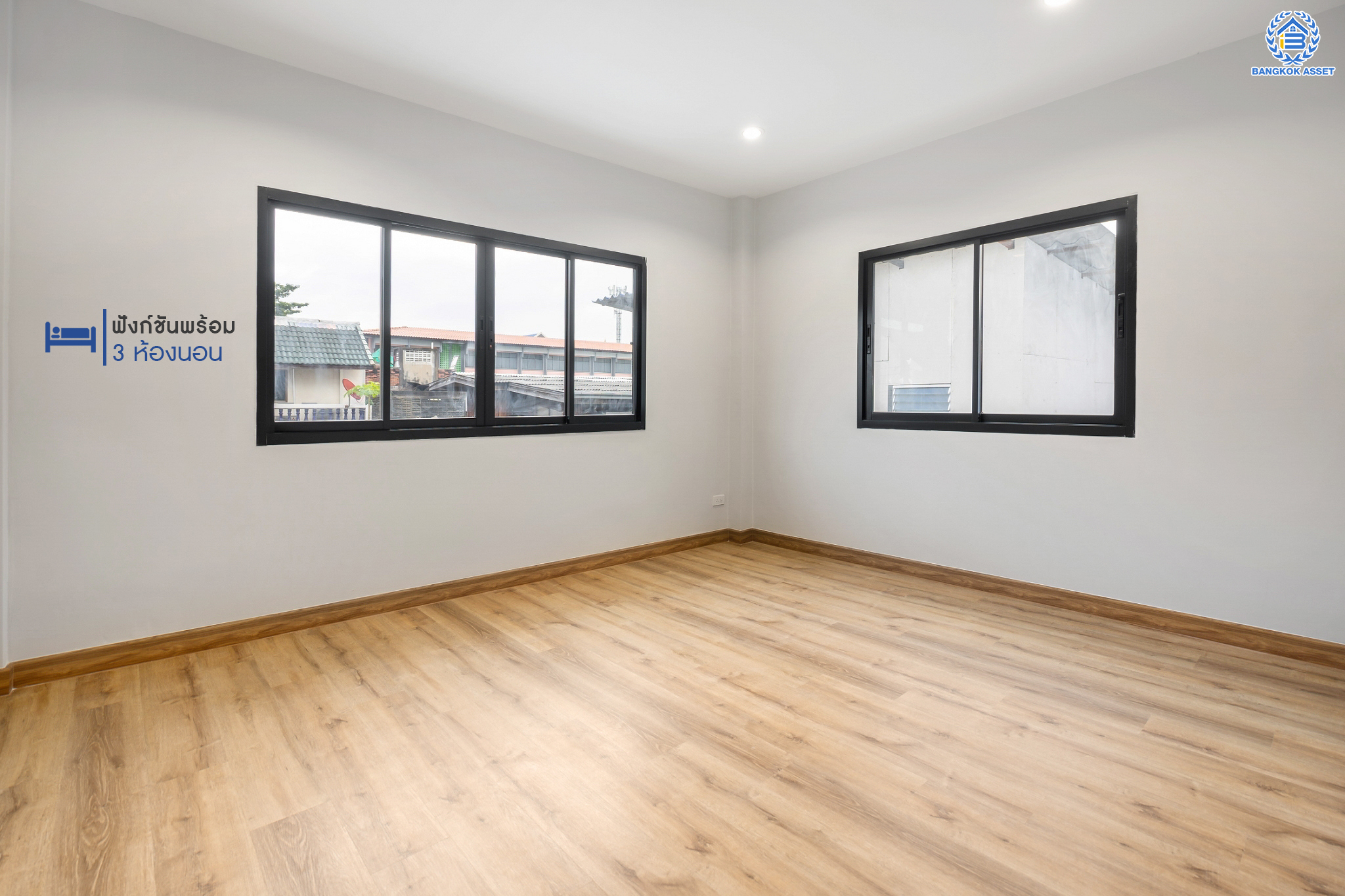 บ้านมือสองตกแต่งใหม่ ม.ฉัตรมณี บางซ่อน ทาวน์เฮ้าส์ 3 ชั้น หลังมุม เนื้อที่ 23.3 ตร.ว. ฟังก์ชัน 3 ห้องนอน 3 ห้องน้ำ จอดรถได้ 2 คัน บนที่สุดแห่งทำเล! ย่านกรุงเทพ-นนท์ ใกล้ตลาดจตุจักร ทางด่วน "ศรีรัช" และรถไฟฟ้าสายสีม่วง "สถานีบางซ่อน"